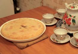 오세트어 파이(반죽)를 만드는 고전적인 조리법